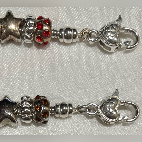 Multicolor Charm Bracelets Set - Picture 2 of 5